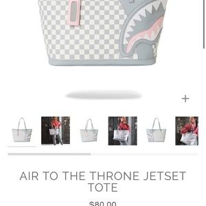 Sprayground AIR TO THE THRONT TOTE